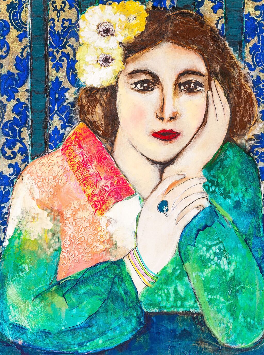 AW Seated Woman Unframed