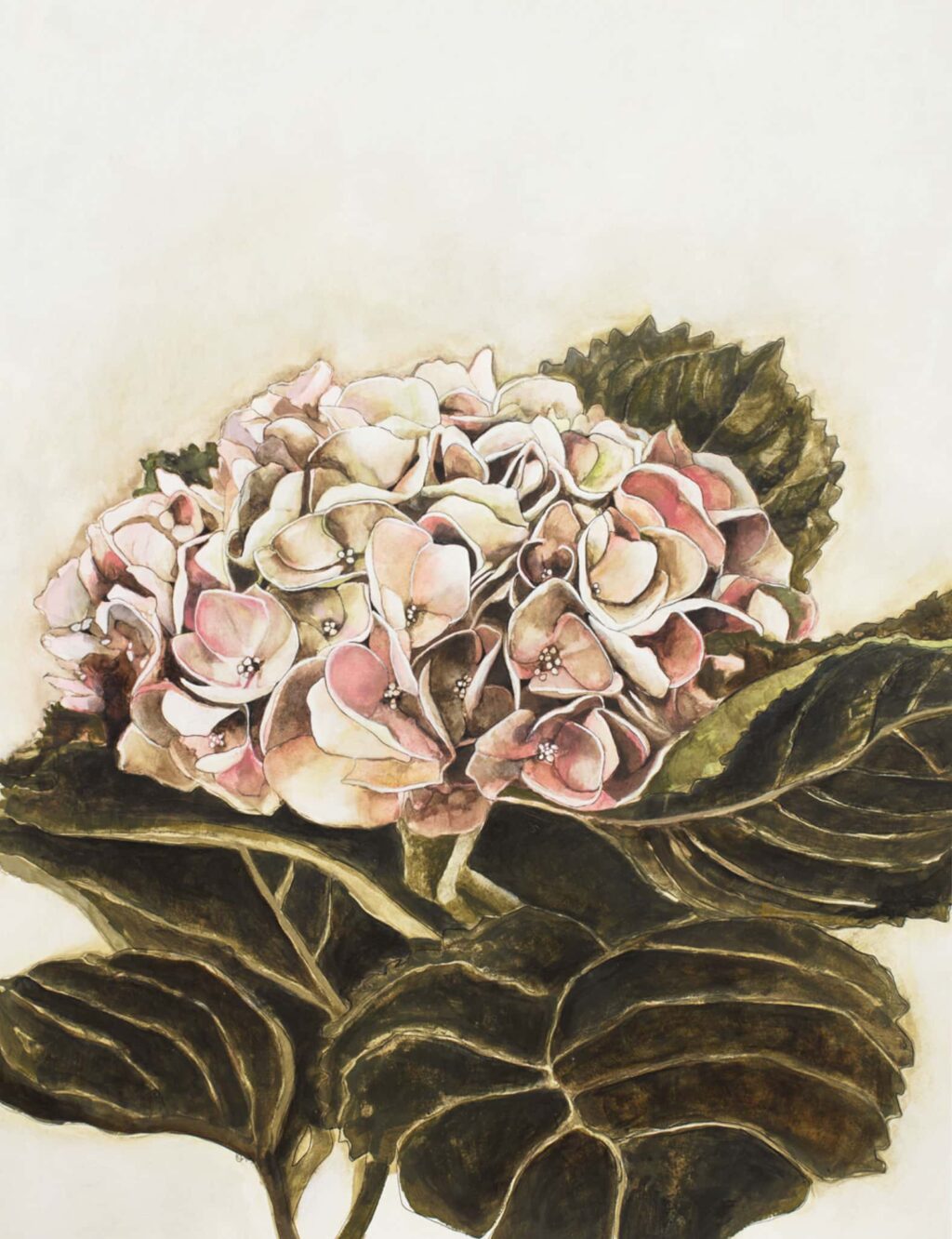 Summer Garden 1 Unframed